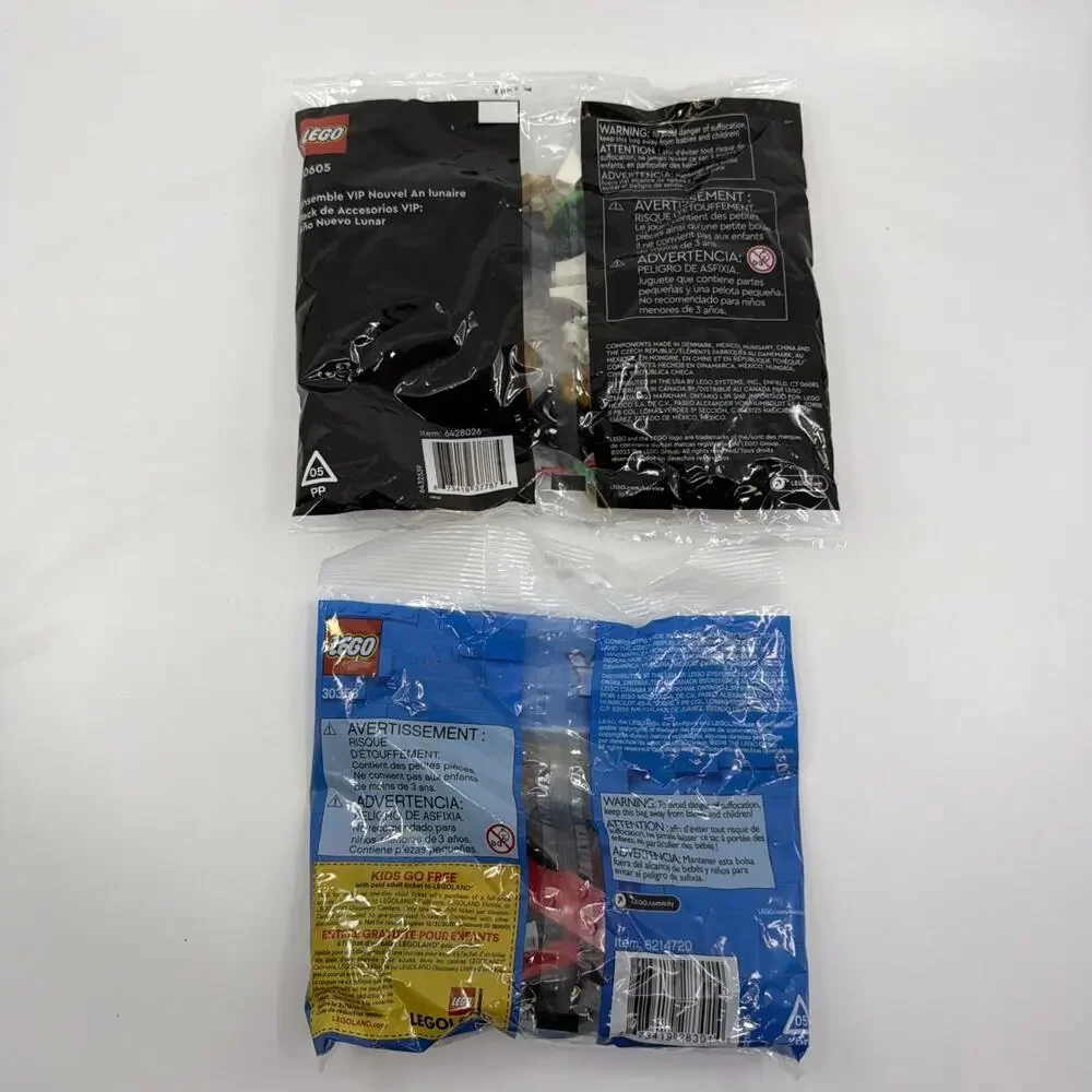 LEGO 40605 Lunar New Year VIP Add-On Pack & 30358 City Dragster Polybag Lot NIB